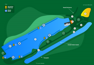 Gayton Marina Site Map